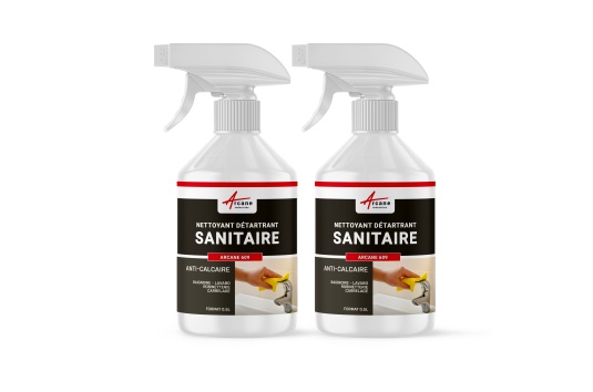 Nettoyant détartrant sanitaire salle de bain douche