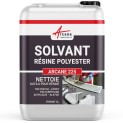 SOLVANT RÉSINE POLYESTER - Nettoyant résine polyester synthétique naturelle Gel coat Substitut acétone Collage élastomère