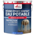 Peinture revêtement epoxy eau potable ACS cuve citerne réservoir château eau étanchéité imperméable - REVEPOXY EAU POTABLE
