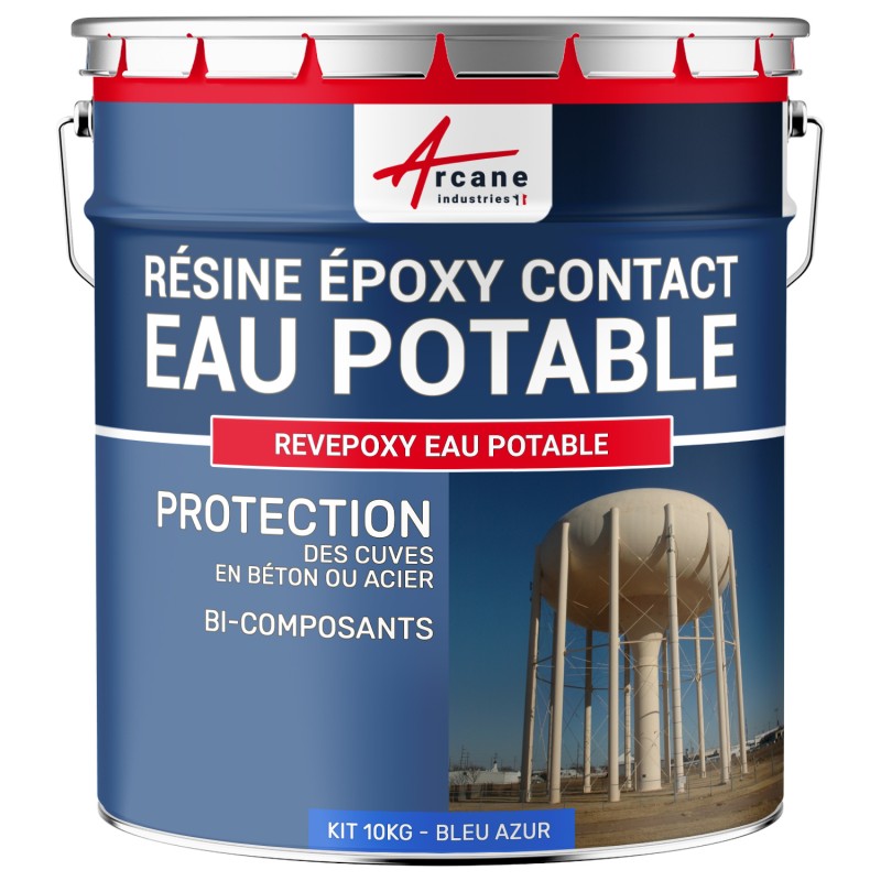 Peinture epoxy pour citerne et réservoir d'eau potable - revepoxy ep
