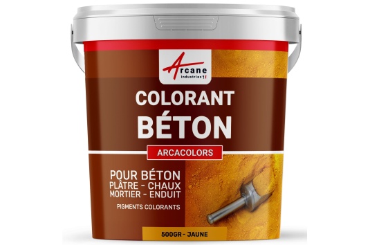 Colorant ciment pour enduit, mortier et ciment - ARCACOLORS