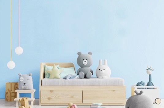 Peinture argile naturelle décoration chambre enfant - ARGILIS