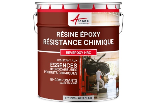 Peinture résine epoxy résistant hydrocarbures et essence - REVEPOXY HRC