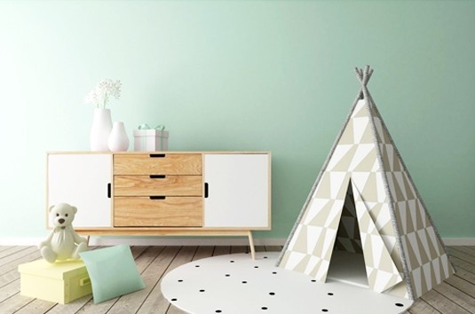 Peinture argile naturelle décoration chambre enfant - ARGILIS