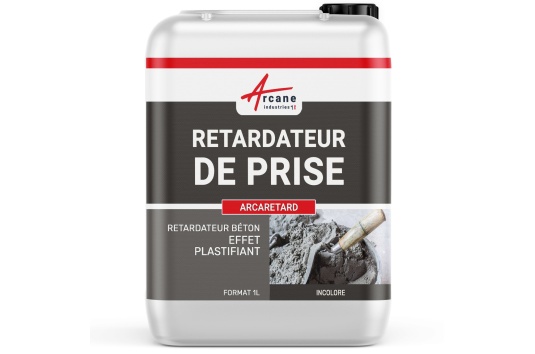 Retardateur béton effet plasitifiant : ARCARETARD