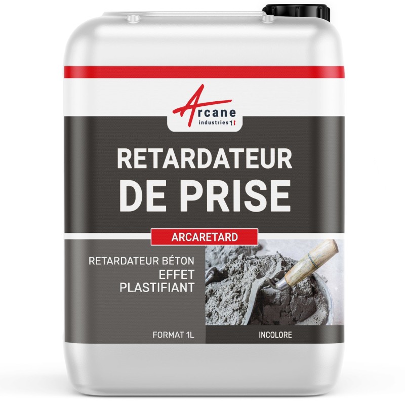 Retardateur béton effet plasitifiant : ARCARETARD Retardateur béton effet plasitifiant : ARCARETARD
