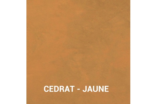 Beton cire jaune