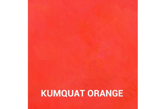 Beton cire rouge - orange - rose
