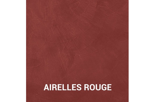 Beton cire rouge - orange - rose