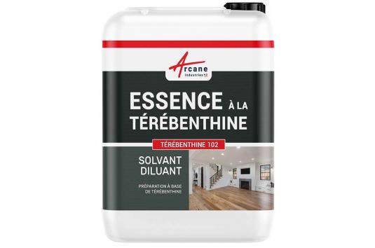 Essence à la térébenthine : TEREBENTHINE 102