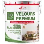 Peinture velours mur et plafond : Arcadéco Biosourcé velours