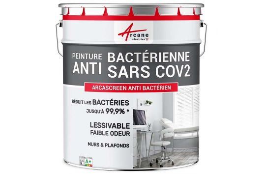 Peinture anti bactérienne, mur et plafond : Arcascreen Anti Bactérien