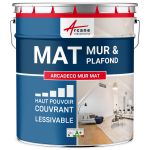 Peinture murale acrylique mate : ARCADÉCO MUR MAT