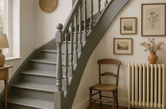 Peinture Escalier Bois : ARCADÉCO ESCALIER BOIS