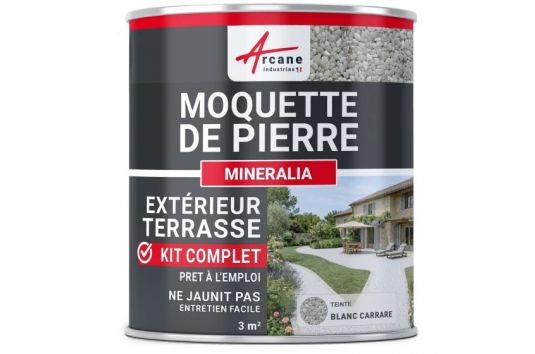 Kit Moquette de Pierre Extérieur - Terrasse & Allée : MINERALIA