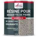 Résine pour moquette de pierre polyuréthane monocomposante : MINERALIA