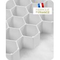 Plaque drainante pour moquette de pierre et gazon synthétique : NIDAGREEN 80x120cm