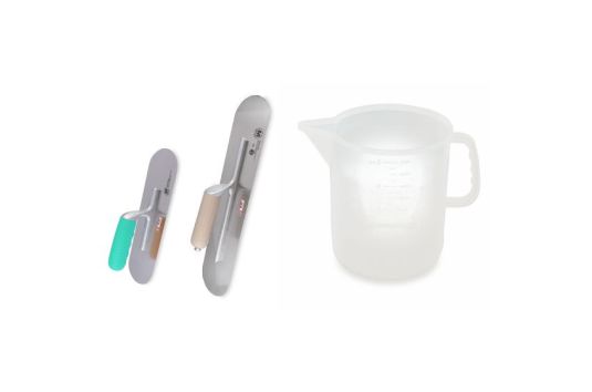 Kit d'outils pour la pose de moquette de pierre