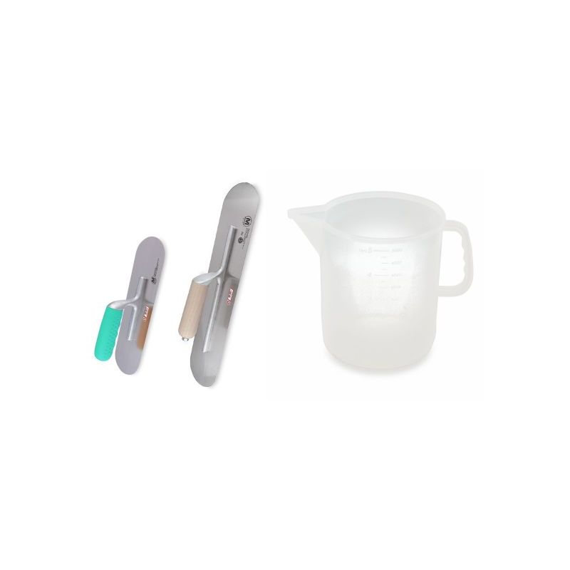 Kit d'outils pour la pose de moquette de pierre
