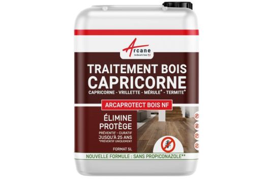 Traitement bois contre les capricornes - ARCAPROTECT BOIS NF