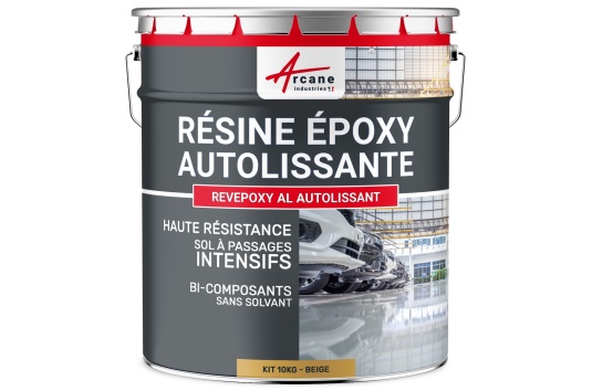 Résine Autolissante Epoxy Sol Carrelage - REVEPOXY AL AUTOLISSANT