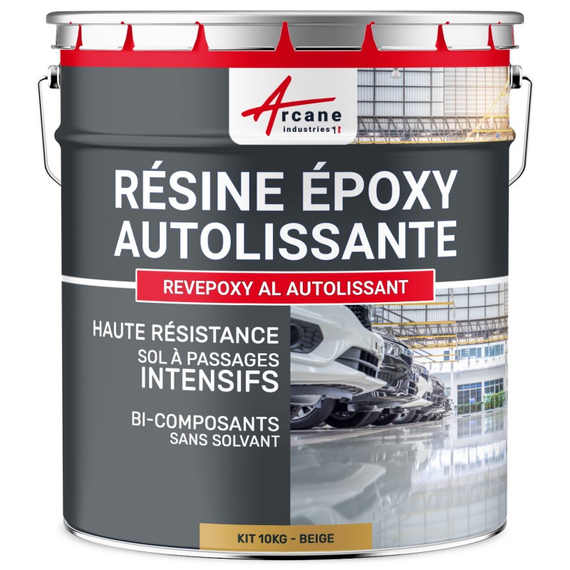Résine Autolissante Epoxy Sol Carrelage - REVEPOXY AL AUTOLISSANT Résine Autolissante Epoxy Sol Carrelage - REVEPOXY AL AUTOLISSANT