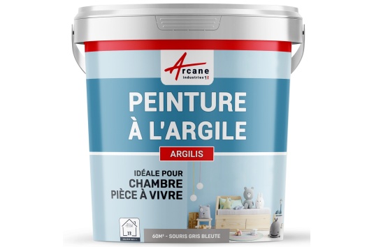 Peinture argile naturelle décoration chambre enfant - ARGILIS