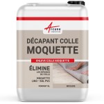 Décapant colle moquette : enlever colle moquette sur béton