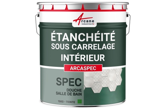 SPEC étanchéité des carrelages de douche et salle de bain : ARCASPEC