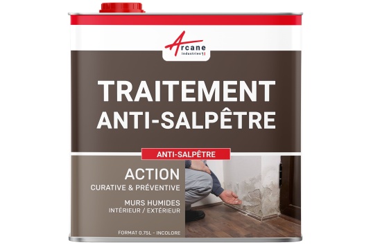 Produit de traitement anti-salpêtre : ANTISALPETRE