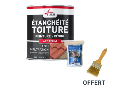 Kit de résine d'étanchéité tuile et toiture: ARCAFILM PACK