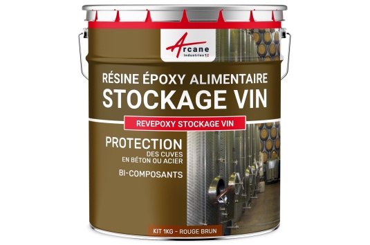 Peinture résine alimentaire cuve à vin en béton, acier - REVEPOXY STOCKAGE VIN