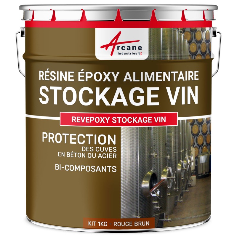 Peinture epoxy pour cuve de vin en béton ou acier - revepoxy stockage vin