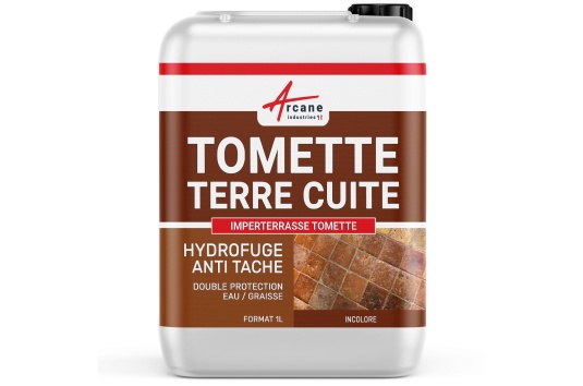 Hydrofuge tomette, imperméabilisant sol en terre cuite, anti-tâche: IMPERTERRASSE TOMETTE