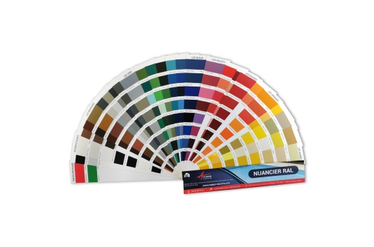 Nuancier de peinture RAL, toutes les couleurs disponibles