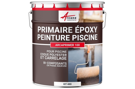 Primaire époxy pour piscine coque polyester et carrelage - ARCAPRIMER 100