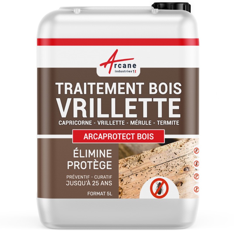 Traitement Vrillette du Bois - Anti Xylophage