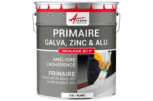 Primaire Peinture Galva, Alu & Zinc : Arcalaque 301-P