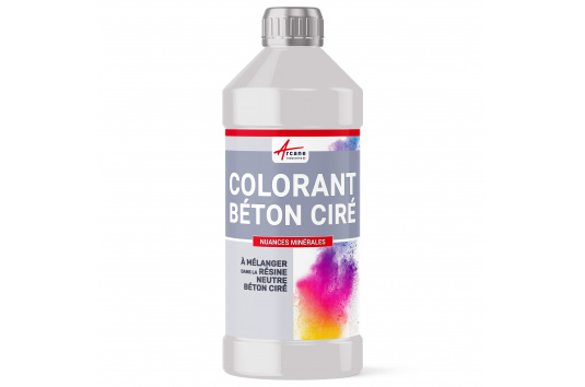 COLORANT POUR BÉTON CIRÉ nuances minérales