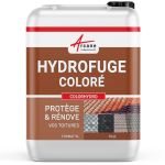 Hydrofuge imperméabilisant toiture coloré pour tuiles en béton, ciment, ardoise: COLORHYDRO