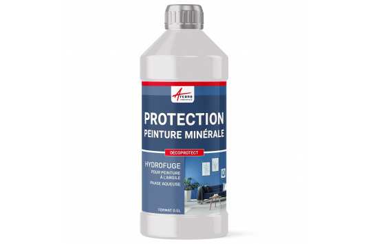 Hydrofuge protection eau gras pour peinture minerale argile - DECOPROTECT