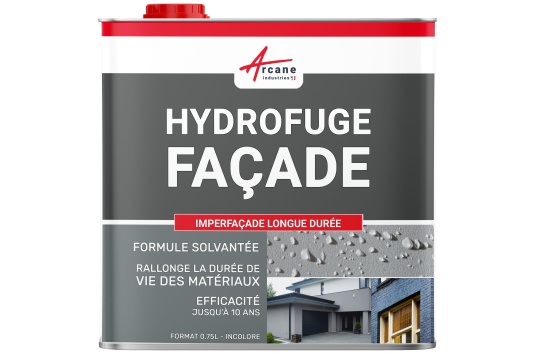 Hydrofuge solvanté pour mur façade crépi briques et enduits: IMPERFACADE