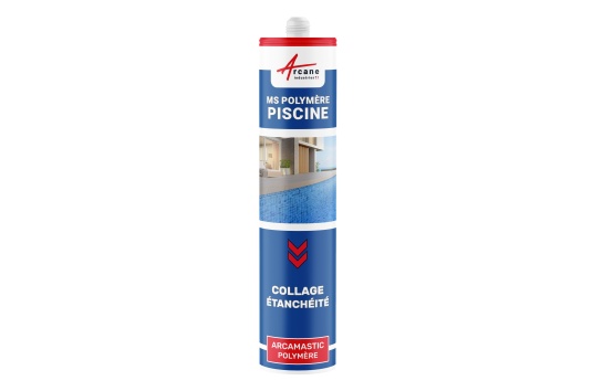 Mastic Polymère Piscine Collage / Étanchéité : ARCAMASTIC POLYMERE PISCINE