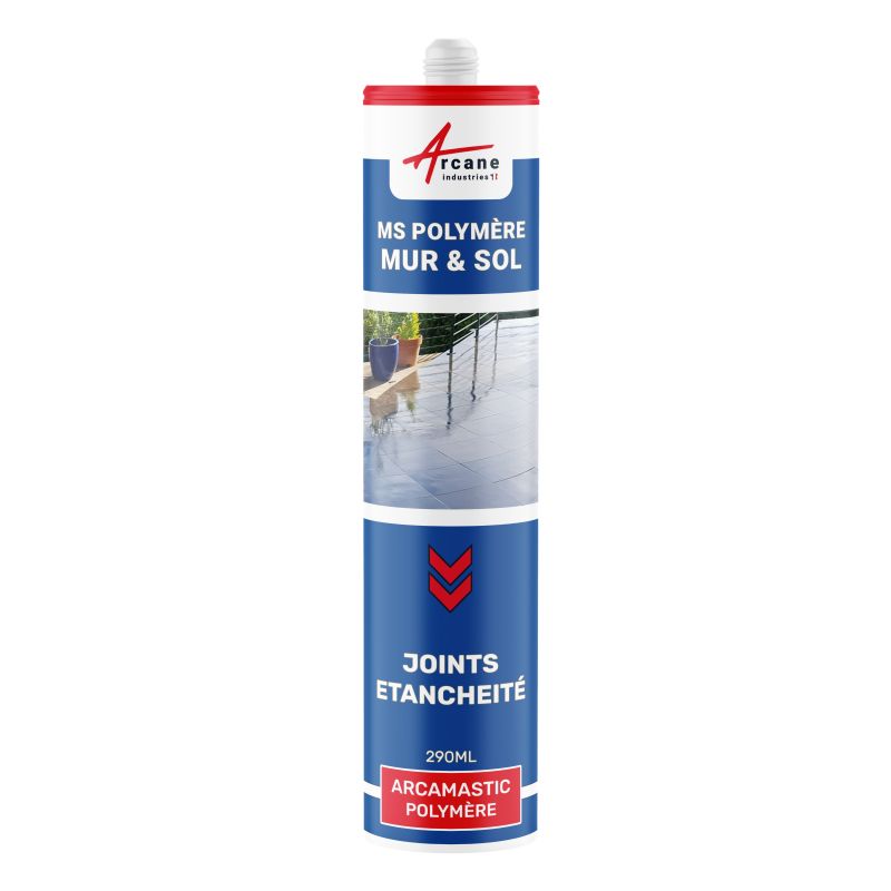 Mastic joint et étanchéité mur et sol: ARCAMASTIC POLYMERE Mastic joint et étanchéité mur et sol: ARCAMASTIC POLYMERE