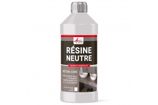 RESINE NEUTRE POUR BETON CIRE