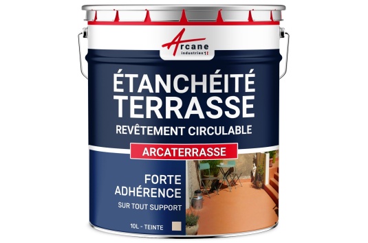 Peinture d'étanchéité pour terrasse - Revêtement extérieur à base de résine  : ARCATERRASSE