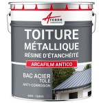 Résine d'étanchéité toiture et bac acier, revêtement étanche: ARCAFILM ANTICO